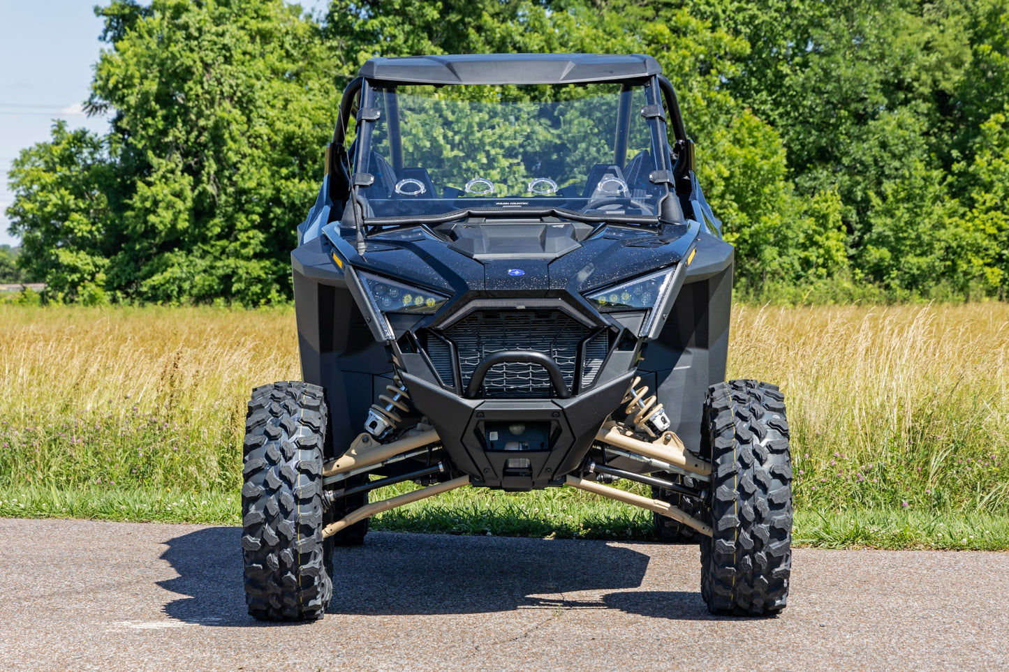 Vented Full Windshield | Scratch Resistant | Polaris RZR Turbo R 4 