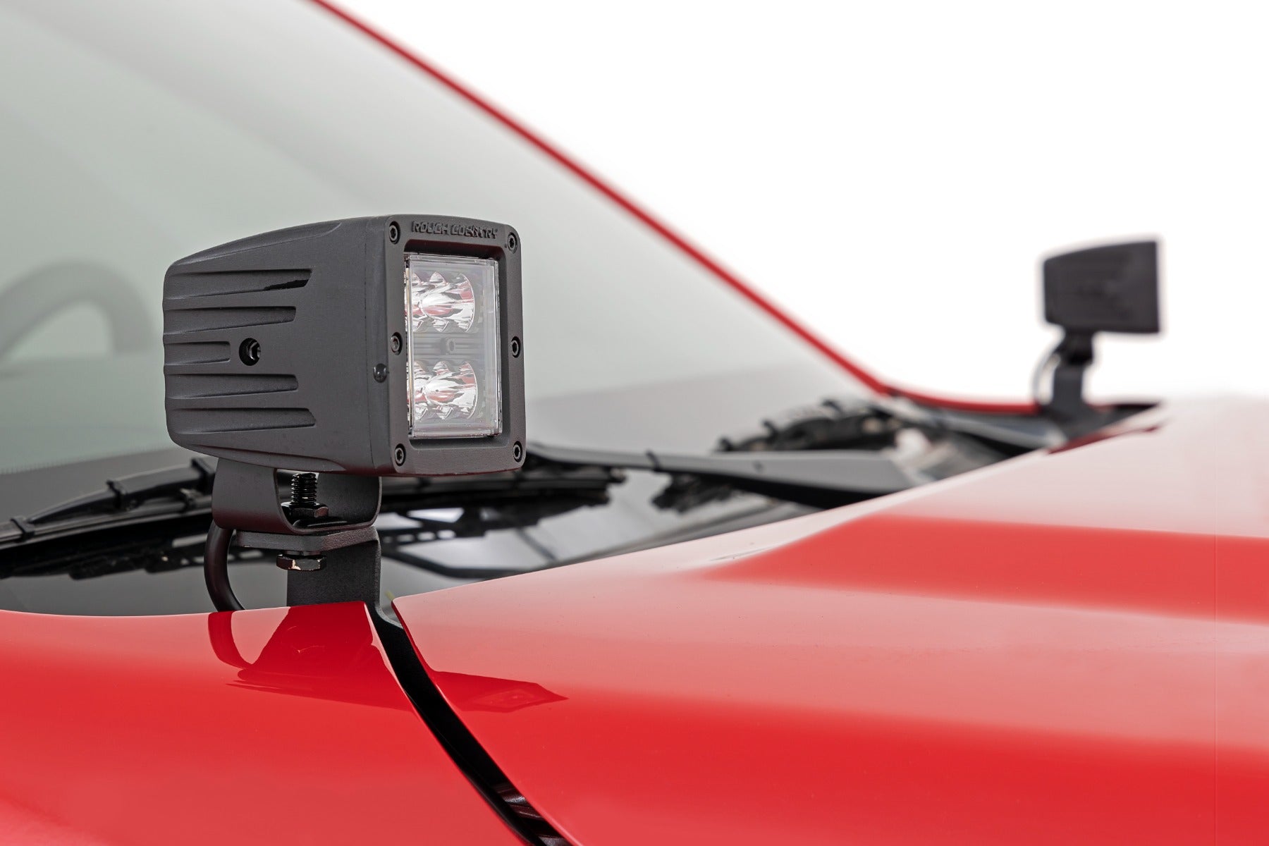 LED Light Kit | Ditch Mount | 2" Black Pair | Amber DRL | Nissan Frontier (22-26)