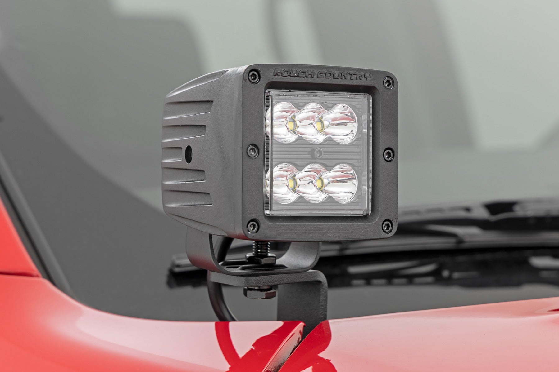 LED Light Kit | Ditch Mount | 2" Black Pair | White DRL | Nissan Frontier (22-26)