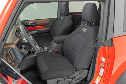 Seat Covers | Bucket Seats | FR & RR | Ford Bronco (2 Door) 4WD (2021-2026)