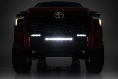 LED Light Kit | Bumper Mount | 20" Black Slim Line | Toyota Tundra (22-26)