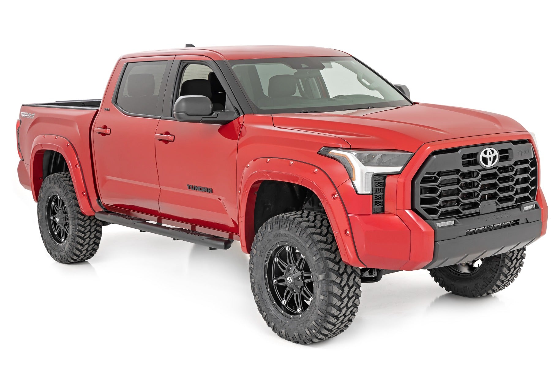 Oval Nerf Steps | Crew Cab | Black | Toyota Tundra 2WD/4WD (2022-2026)