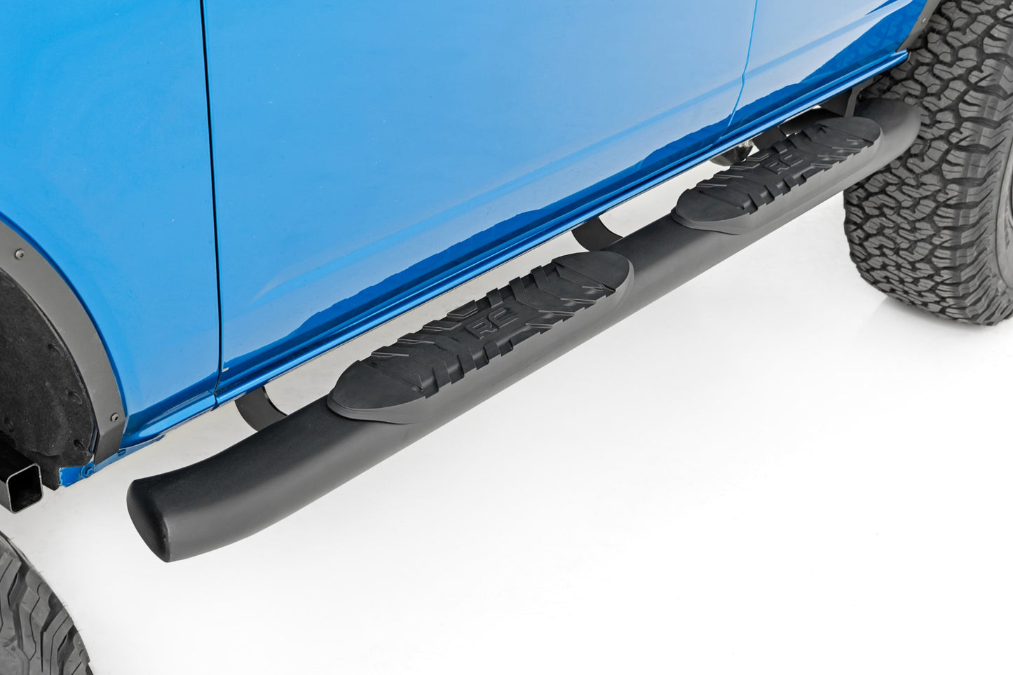 Oval Nerf Step | 4-Door | Black | Ford Bronco 4WD (2021-2026)