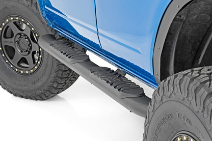 Oval Nerf Step | 4-Door | Black | Ford Bronco 4WD (2021-2026)
