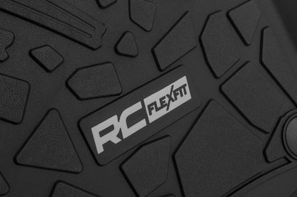 Flex-Fit Floor Mats | FR & RR | RR Lockable | Jeep Gladiator JT 4WD (20-26)