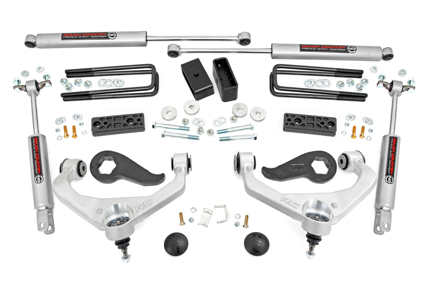 3 Inch Lift Kit | w/ Overloads | Chevy/GMC 2500HD/3500HD (20-26)