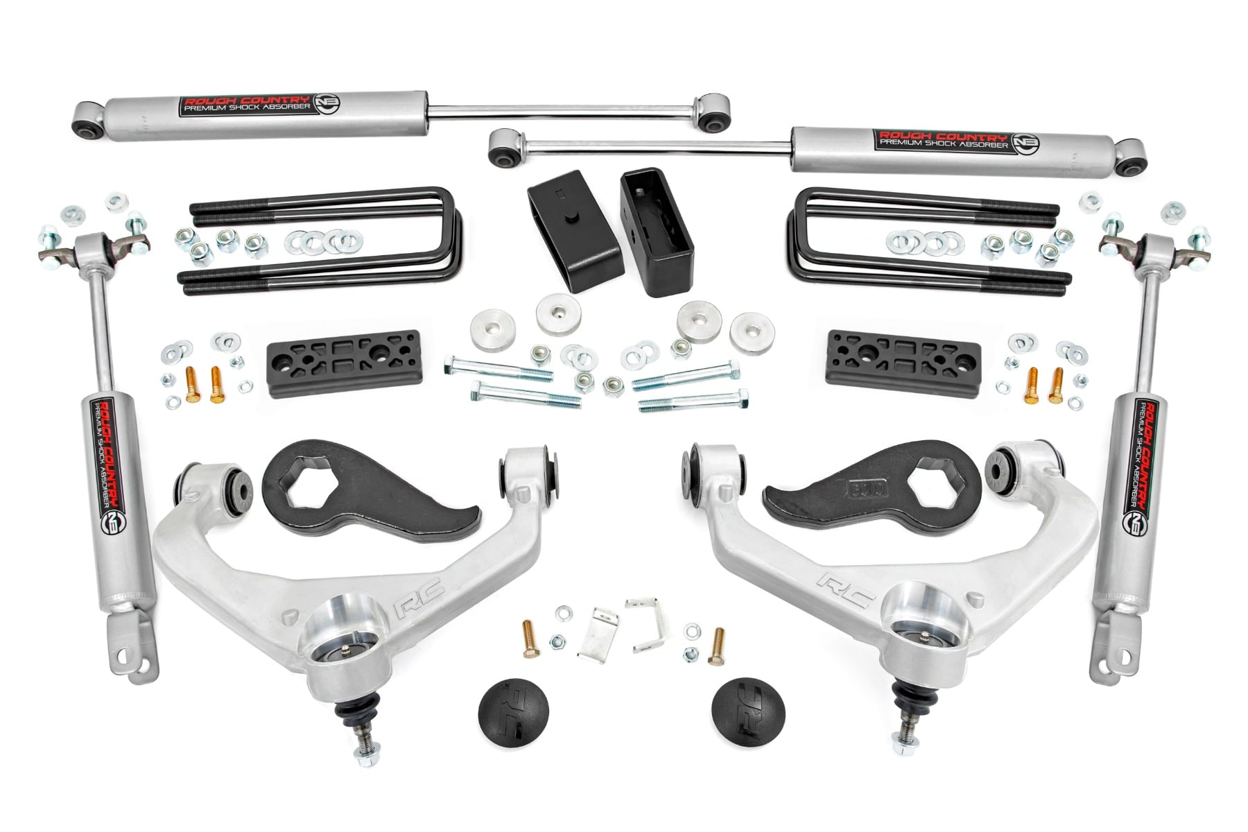 3 Inch Lift Kit | w/ Overloads | Chevy/GMC 2500HD/3500HD (20-26)