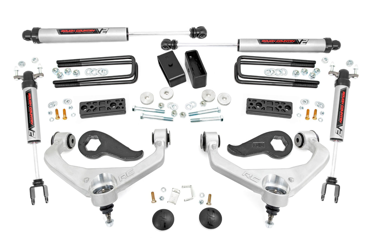 3 Inch Lift Kit | UCAs | V2 | w/ Overloads | Chevy/GMC 2500HD/3500HD (20-26)