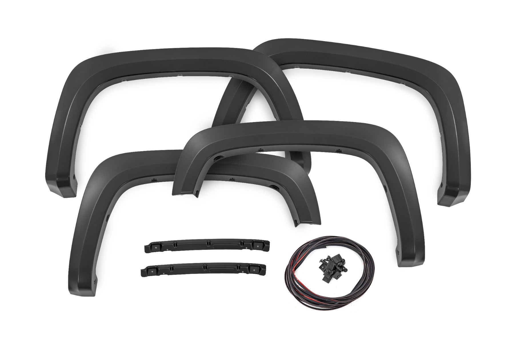 Sport Fender Flares | GBA Black | Chevy Silverado 2500 HD/3500 HD (20-26)
