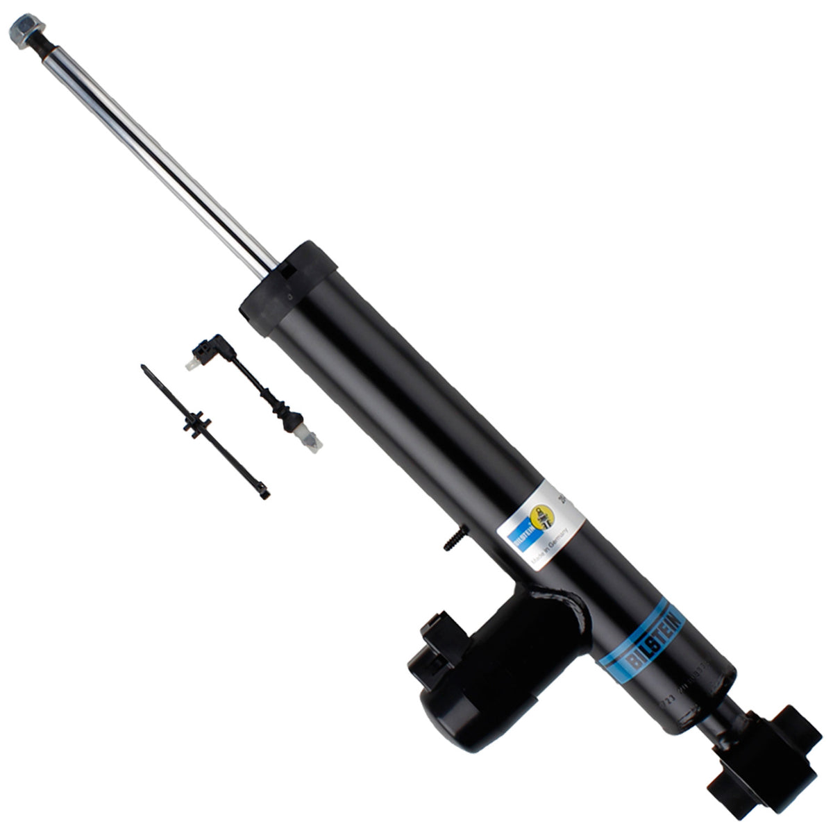 Suspension Shock Absorber Monotube Rear BMW 330e 2022-2021 330e xDrive 2022-2021 330i 19-25 330i xDrive 19-25 430i 2025-2021 430i xDrive 2025-2021 Eye 12.1mm Stem Black Paint B4 OE Replacement (DampTronic) Bilstein