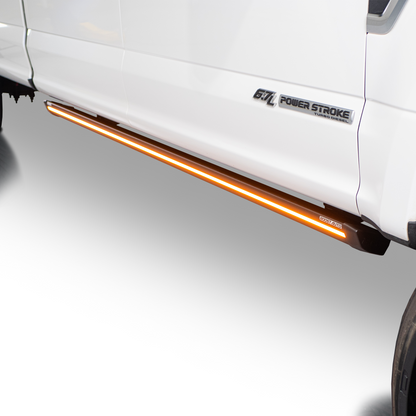 Lumastep M2 Powered Light Up Running Boards | 2023-2026 Ford F250/F350 Superduty