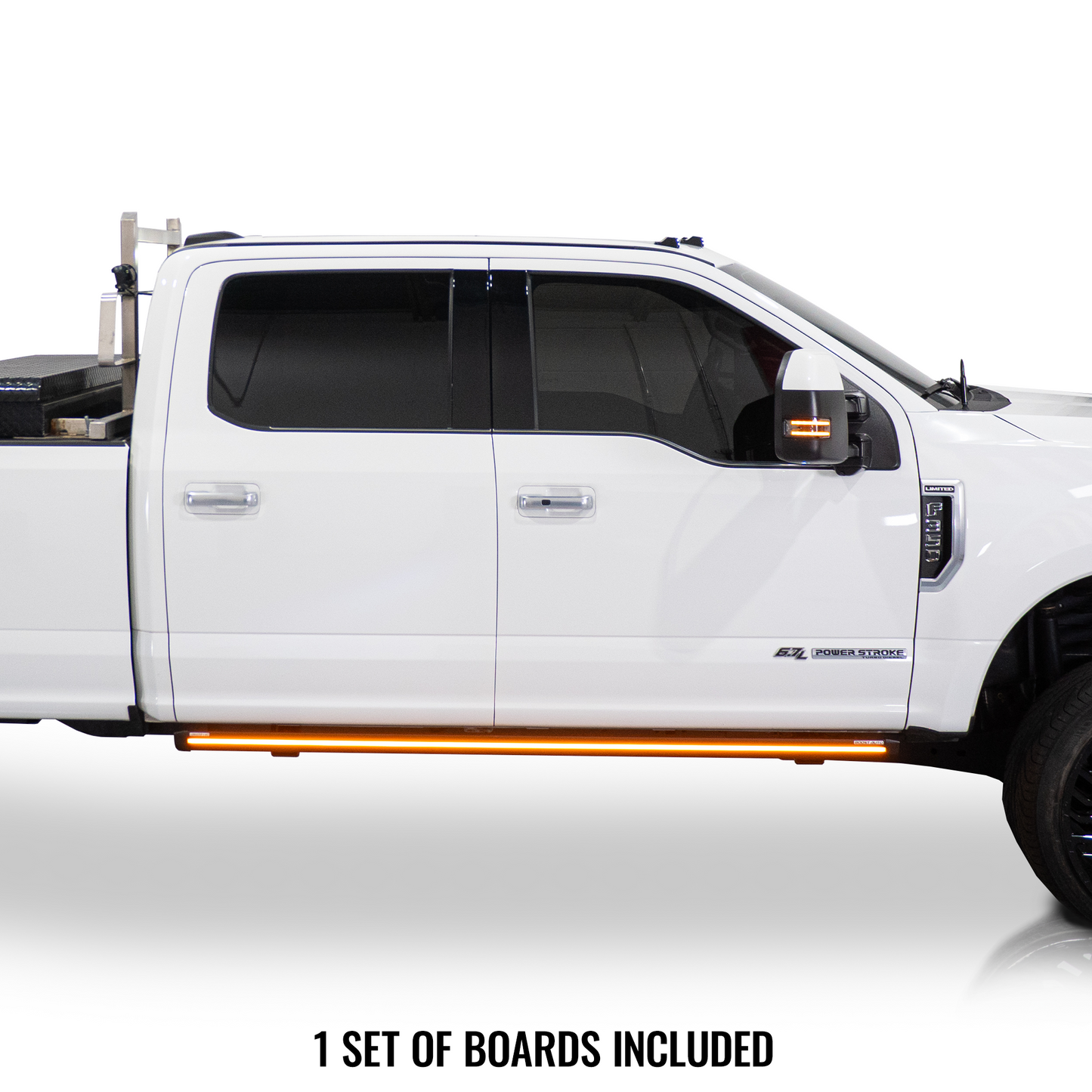 Lumastep M2 Powered Light Up Running Boards | 2008-2016 Ford F250/F350 Superduty