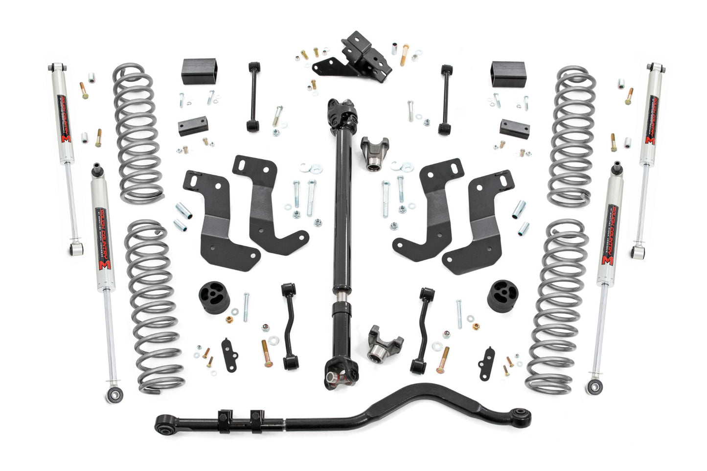 3.5 Inch lift Kit | C/A Drop | FR D/S | M1 | Jeep Wrangler Unlimited (18-23)