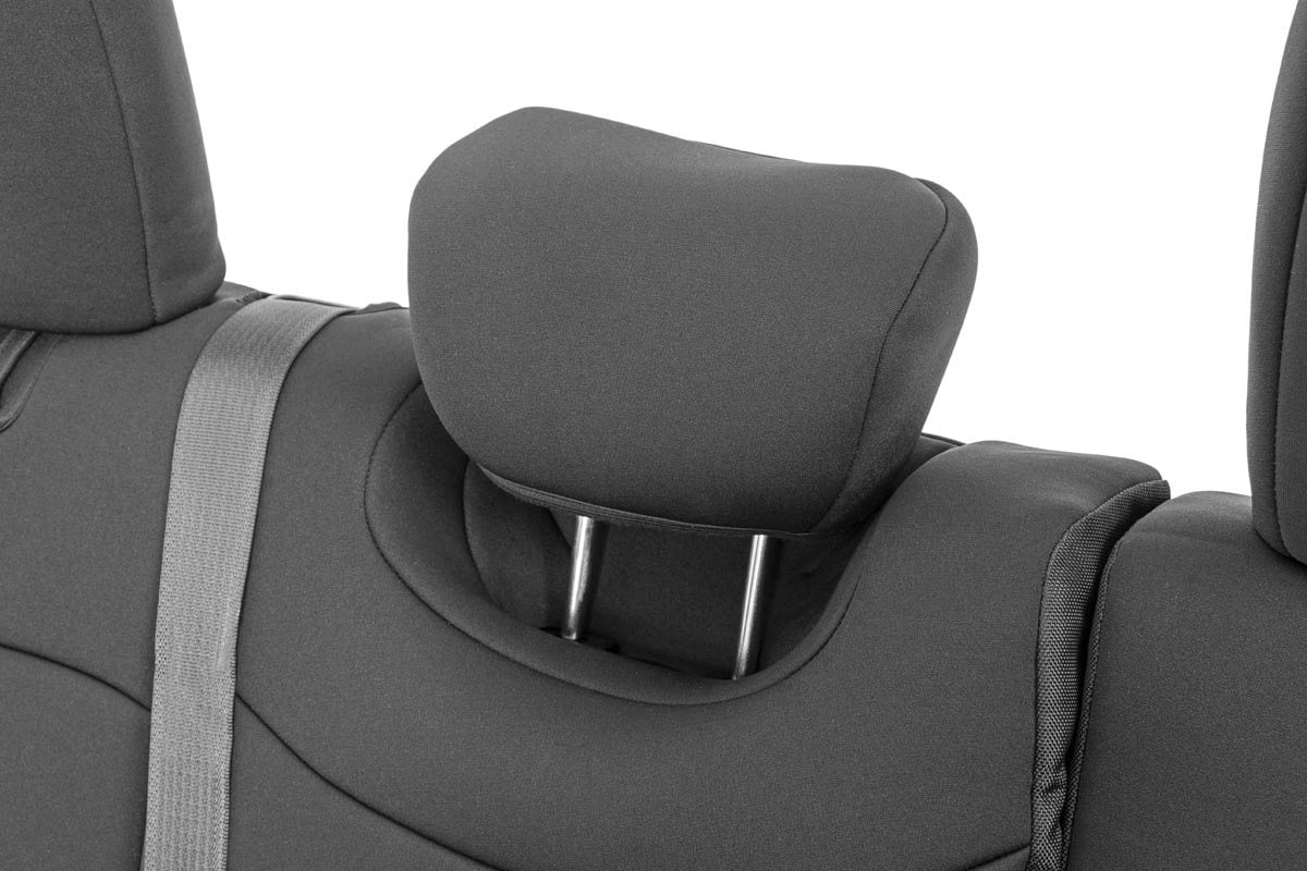 Seat Covers | Front and Rear | Jeep Wrangler Unlimited 4WD (2018-2026)