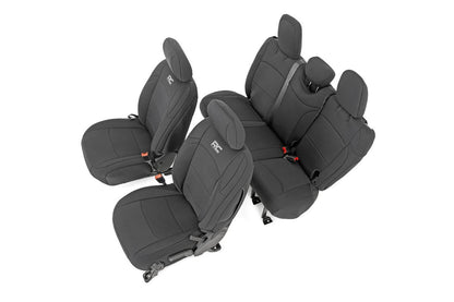 Seat Covers | Front and Rear | Jeep Wrangler Unlimited 4WD (2018-2026)