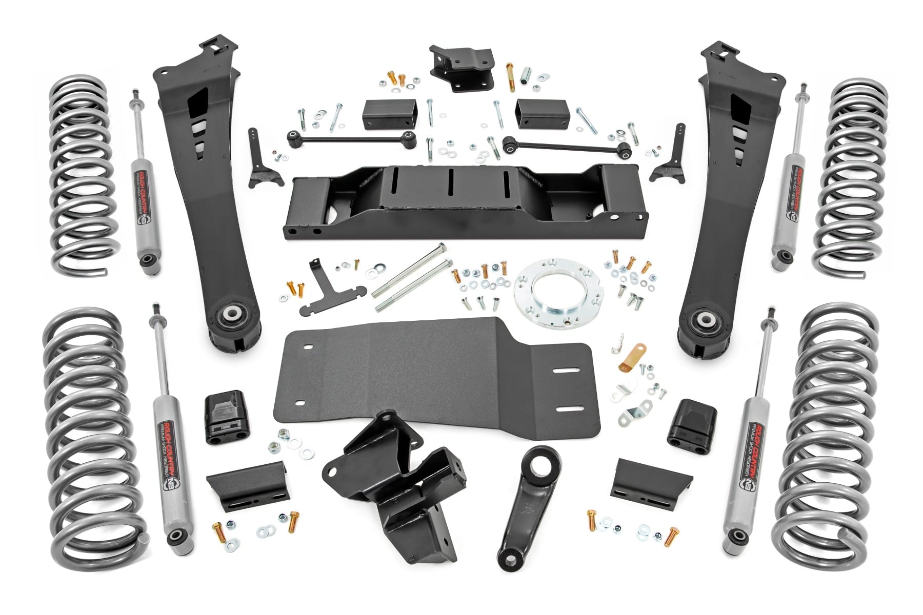 5 Inch Lift Kit | Dual Rate Coils | Non-AISIN | Ram 2500 4WD (2019-2024)