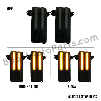 2019+ GM Silverado and Sierra Tow Mirror Marker Lights