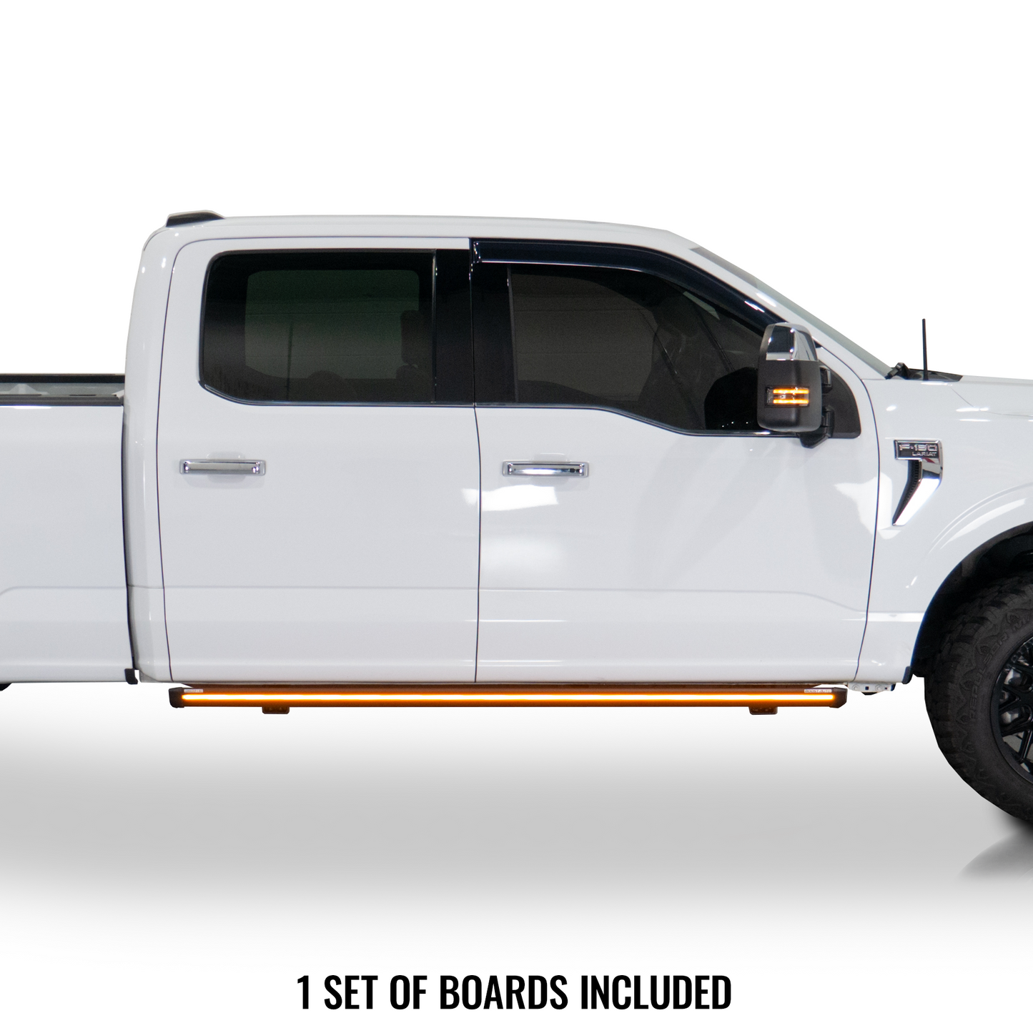 Lumastep M2 Powered Light Up Running Boards | 2021-2026 Ford F150