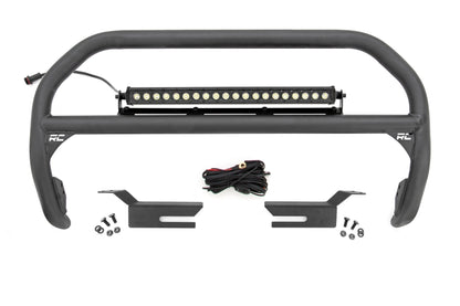 Nudge Bar | 20 Inch Black Single Row LED | Ford Bronco 4WD (2021-2026)