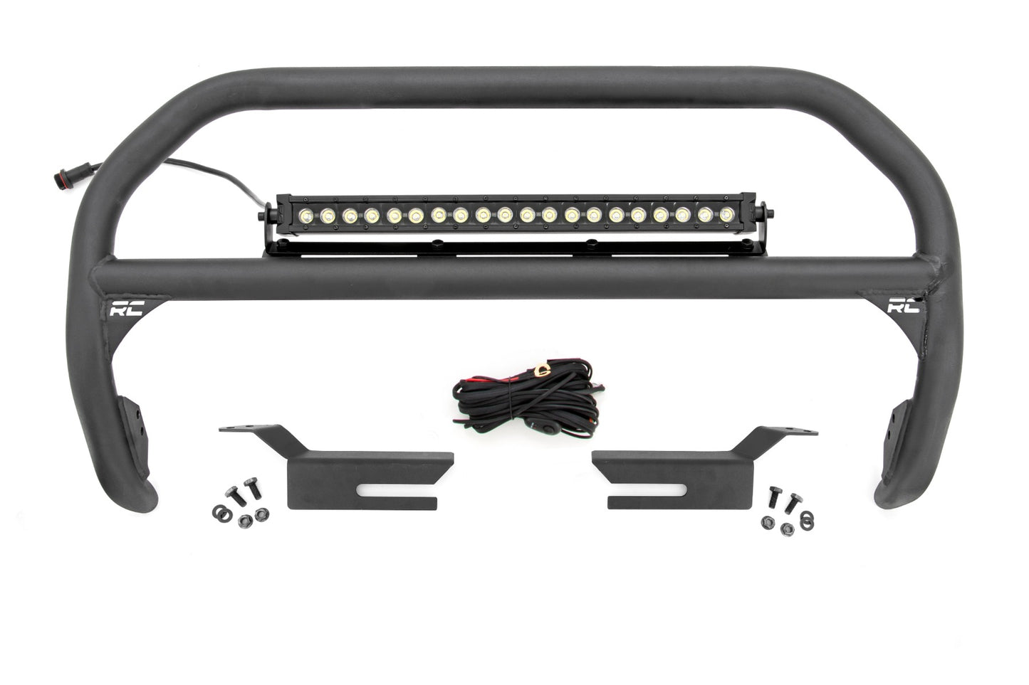 Nudge Bar | 20 Inch BLK DRL Single Row LED | Ford Bronco 4WD (2021-2026)