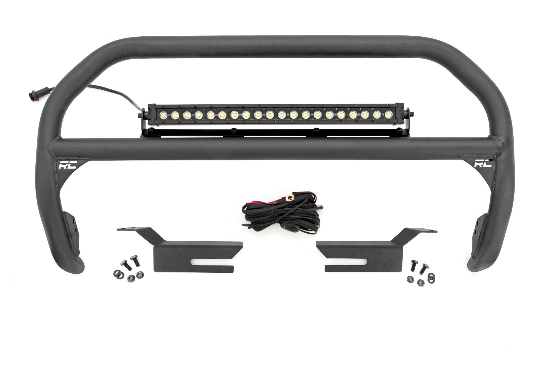 Nudge Bar | 20 Inch BLK DRL Single Row LED | Ford Bronco 4WD (2021-2026)