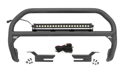 Nudge Bar | 20 Inch BLK DRL Single Row LED | Ford Bronco 4WD (2021-2026)
