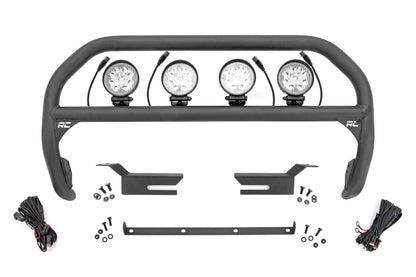 Nudge Bar | 4 Inch Round Led (x4) | Ford Bronco 4WD (2021-2026)