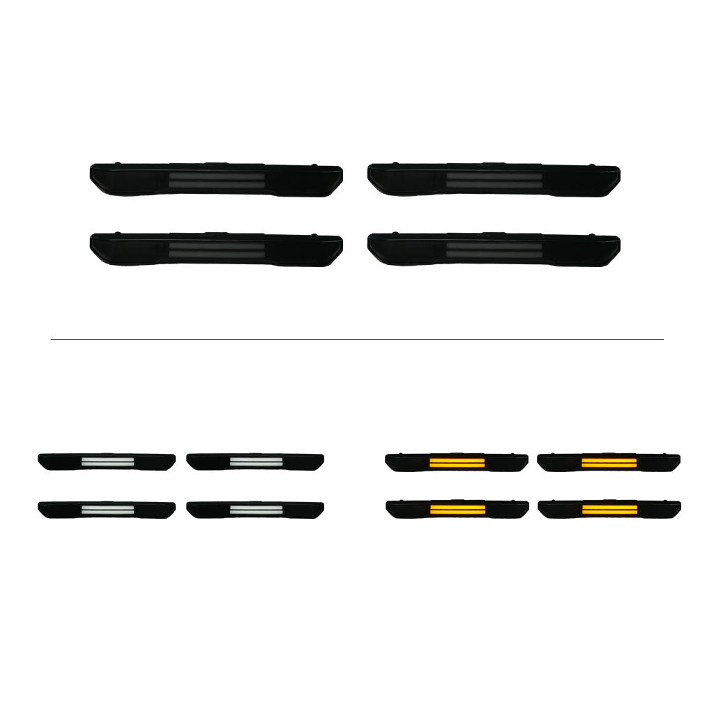 2020-2026 GMC Sierra 2500/3500 Fender Lights - Smoked / Frosted