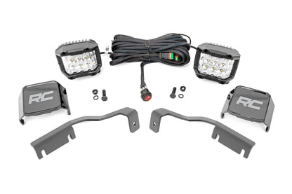 LED Light Kit | Ditch Mount |  3" OSRAM | Wide | Nissan Frontier (22-26)