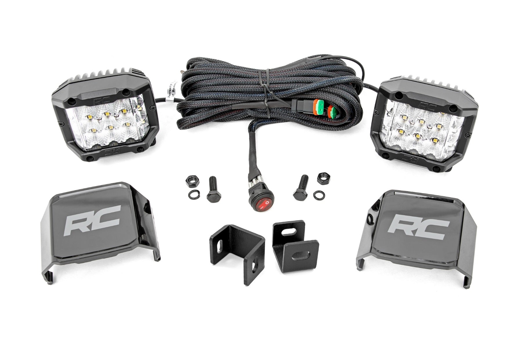 LED Light Kit | Ditch Mount |  3" OSRAM | Wide | Toyota Tundra 2WD/4WD (22-26)
