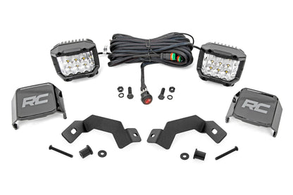 LED Light Kit | Ditch Mount |  3" OSRAM | Wide | Toyota Land Cruiser (24-26)