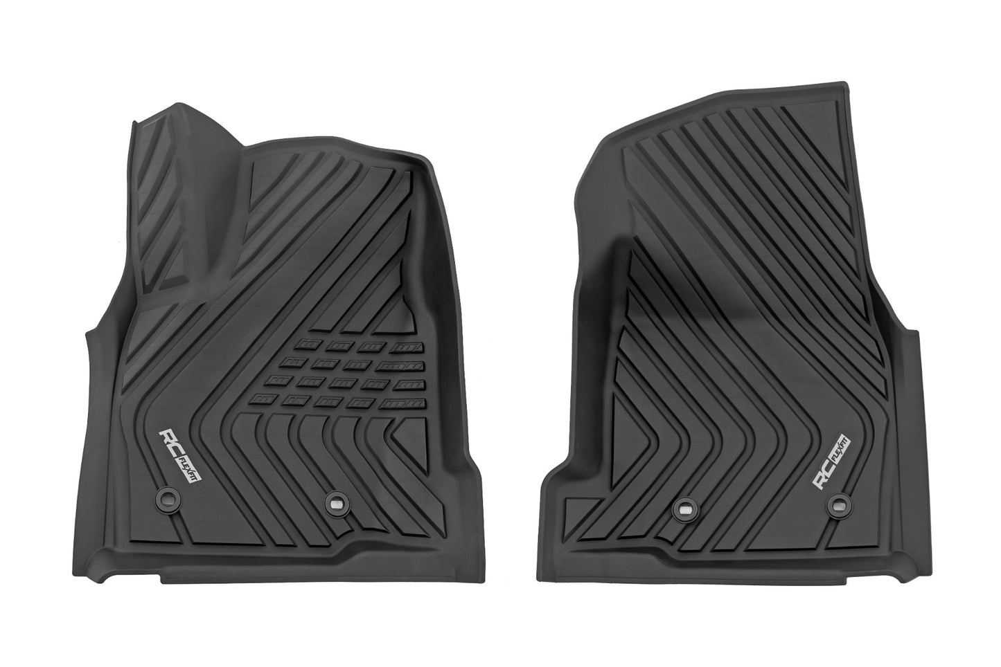 Flex Fit Floor Mats | Front | Crew | Toyota Tacoma 2WD/4WD (2024-2026)