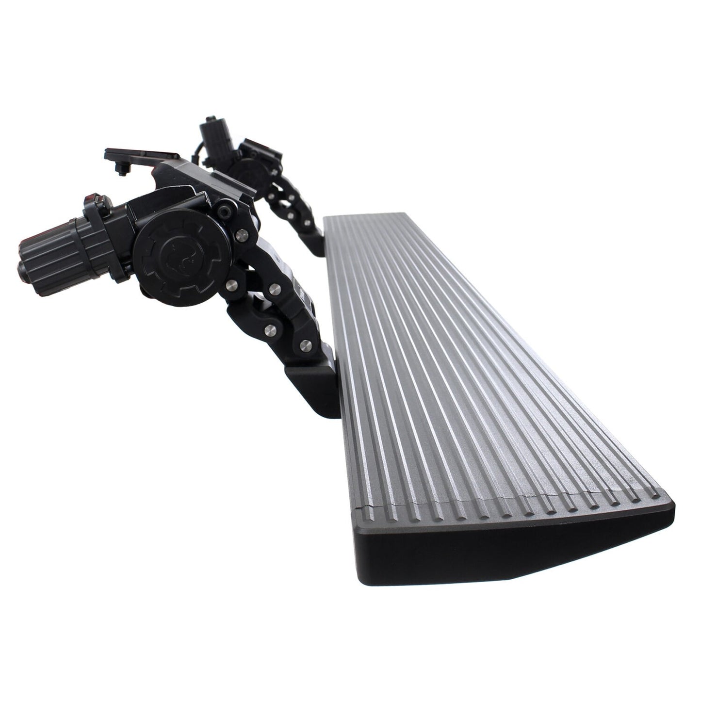 RealTruck VoltStep Electric Running Board Kit Textured Black 2019-2026 Silverado/Sierra 1500/2500 HD Go Rhino