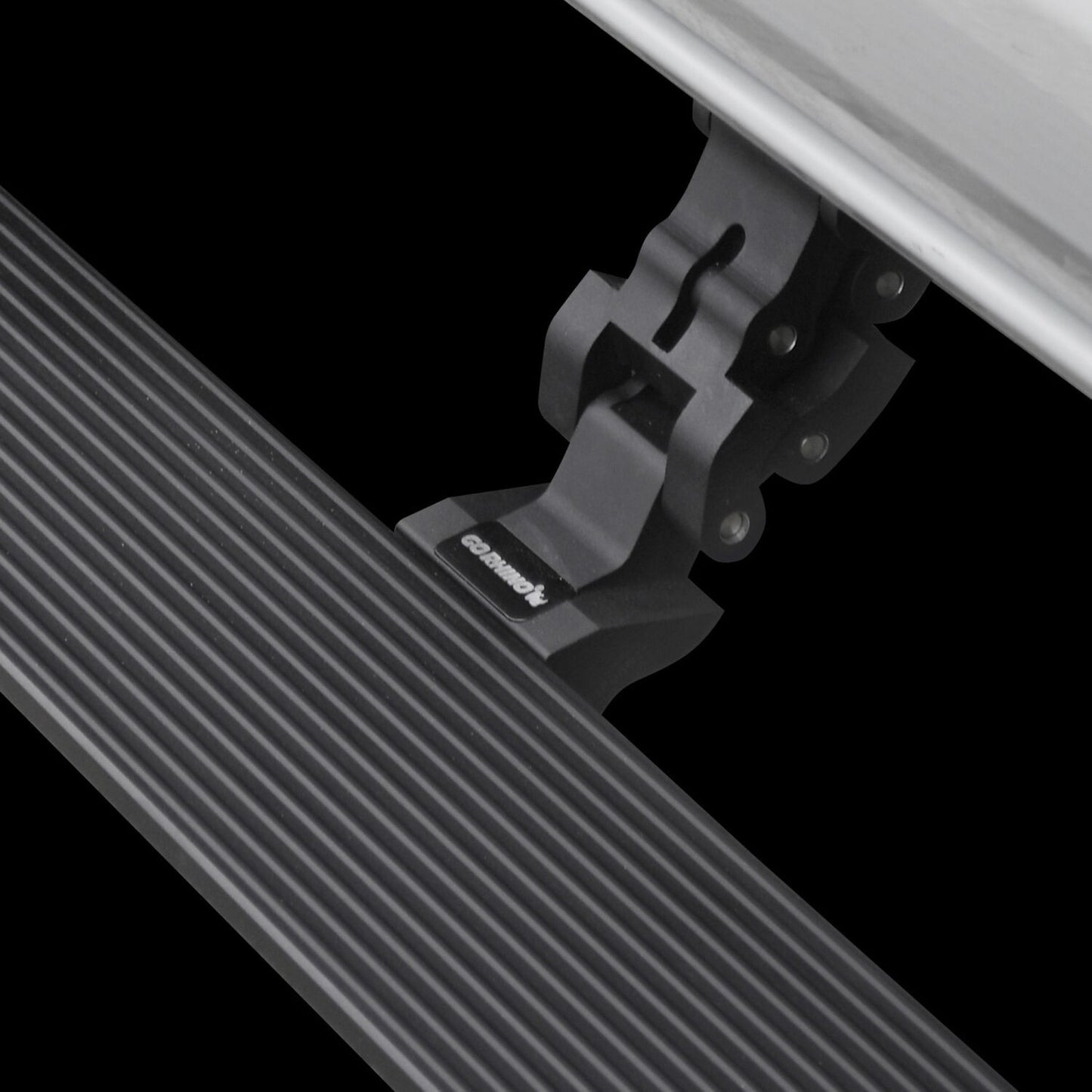 RealTruck VoltStep Electric Running Board Kit Textured Black 2013-2018 Mercedes-Benz Sprinter 2500/3500 Go Rhino