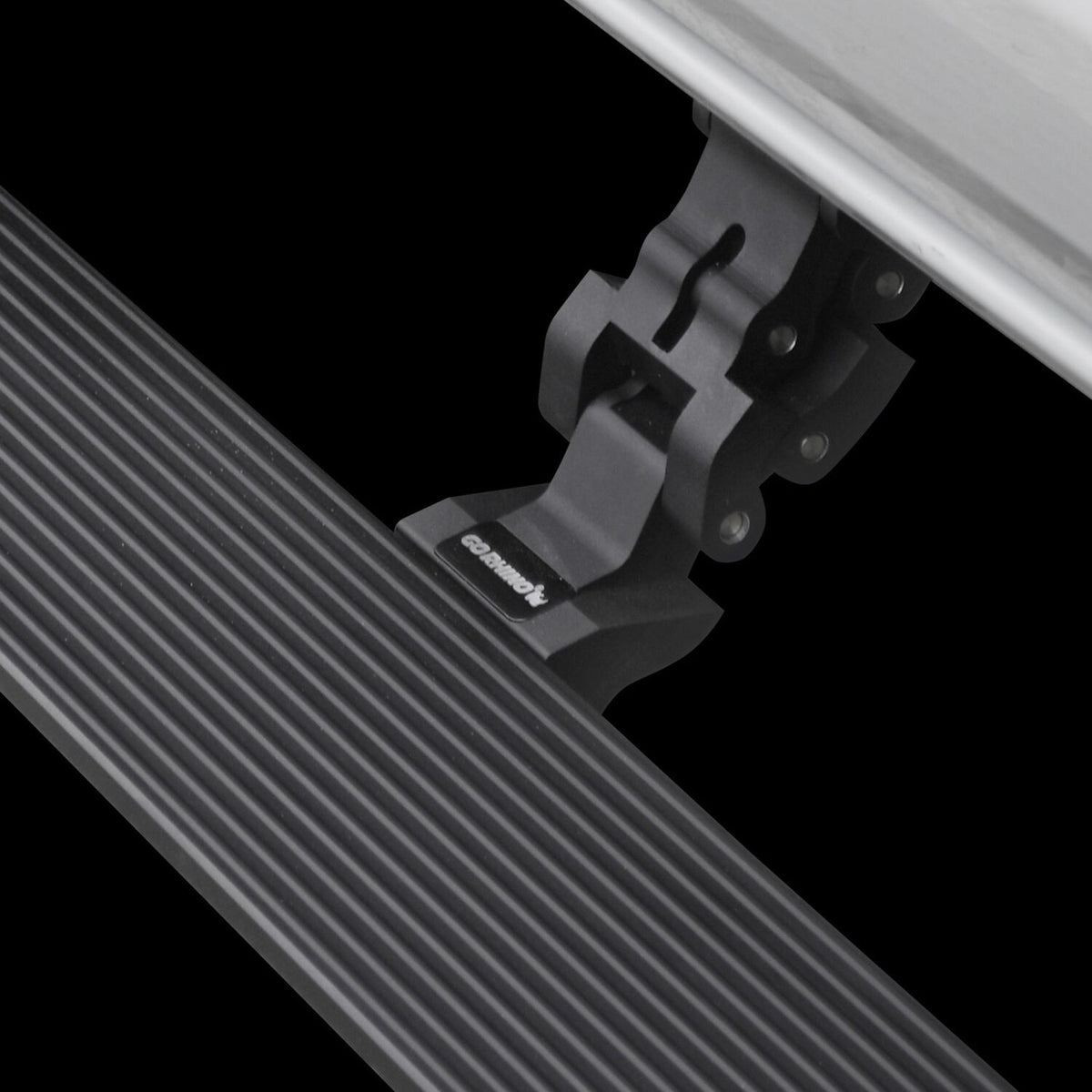 RealTruck VoltStep Electric Running Board Kit Textured Black 2013-2018 Mercedes-Benz Sprinter 2500/3500 Go Rhino