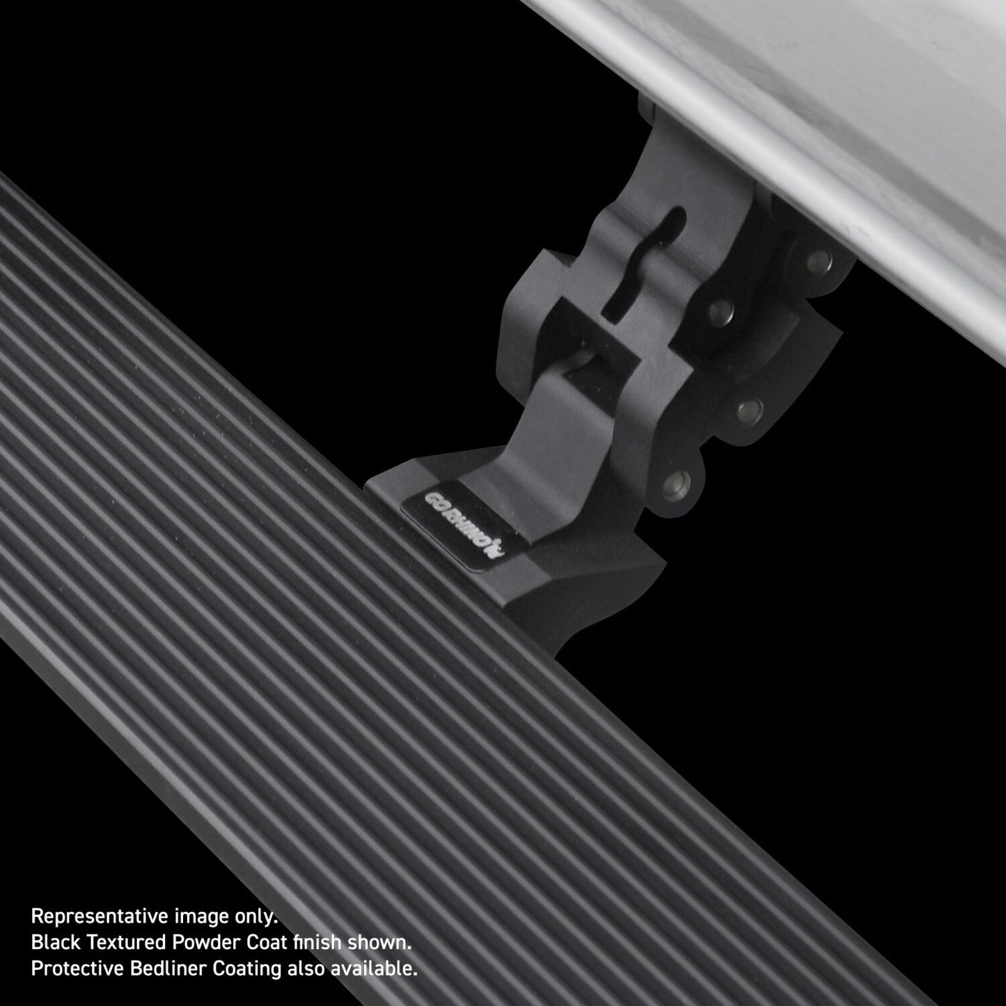VoltStep Electric Running Board Kit Protective Bedliner Coating 2010-2026 Dodge Ram 2500/3500 Go Rhino