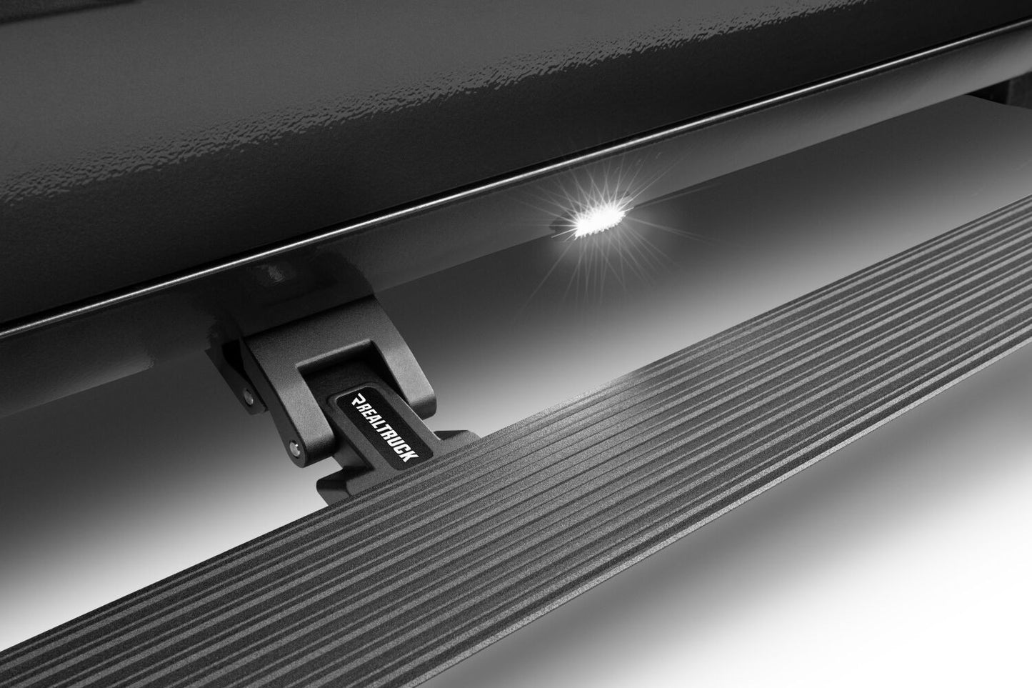 RealTruck VoltStep Electric Running Board Kit Textured Black 2009-2018 Dodge Ram 1500 Crew Cab Go Rhino