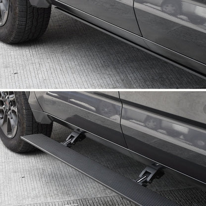 RealTruck VoltStep Electric Running Board Kit Textured Black 2022-2026 Toyota Tundra 4 Door Go Rhino