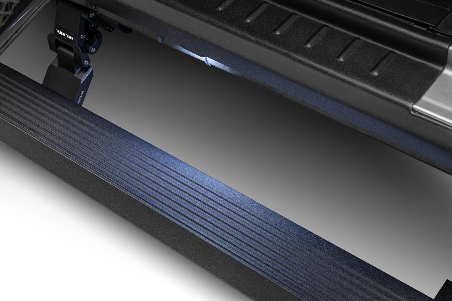 RealTruck VoltStep Electric Running Board Kit Textured Black 2018-2026 Jeep Wrangler Go Rhino