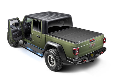 RealTruck VoltStep Electric Running Board Kit Protective Bedliner Coating 2021-2025 Jeep Gladiator Go Rhino
