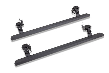 RealTruck VoltStep Electric Running Board Kit Protective Bedliner Coating 2021-2025 Jeep Gladiator Go Rhino