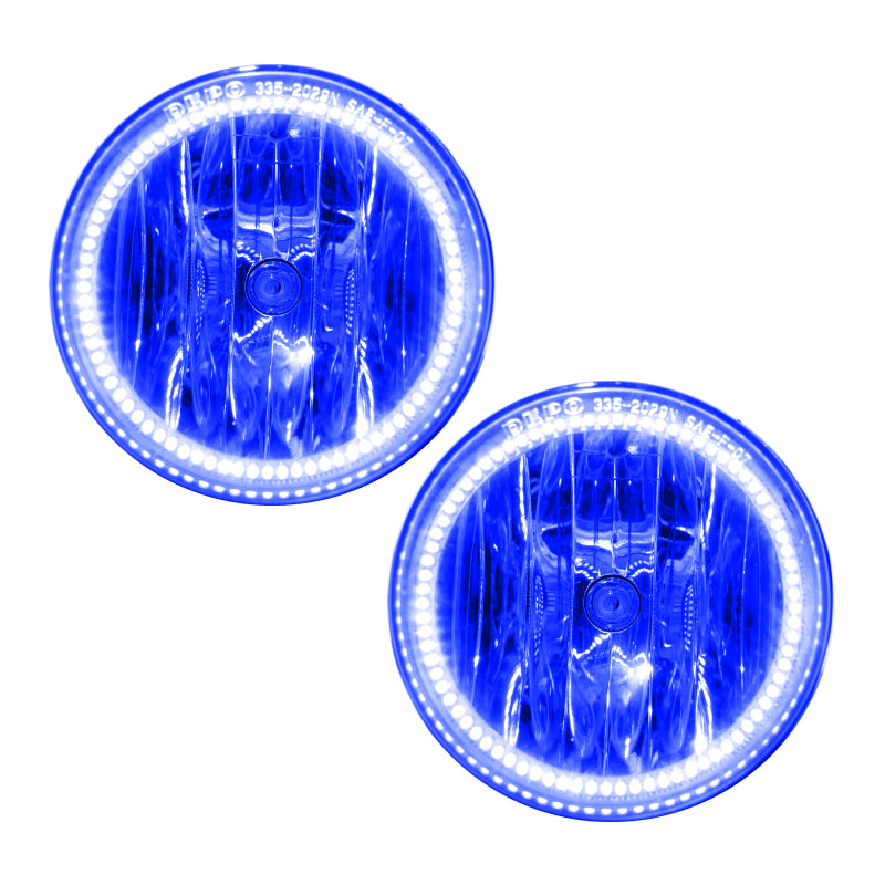 Oracle Lighting 07-13 GMC Yukon Pre-Assembled LED Halo Fog Lights -Blue
