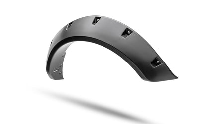 Black Pocket/Rivet Style Textured Finish 4-Piece Fender Flare Set For 2021-2023 Ford Bronco, 4-Dr Bushwacker