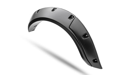 Black Pocket/Rivet Style Textured Finish 4-Piece Fender Flare Set For 2021-2023 Ford Bronco, 4-Dr Bushwacker