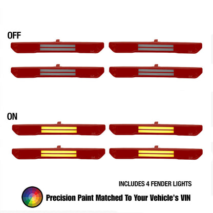2023-2026 GMC Canyon Fender Lights - Smoked / Frosted