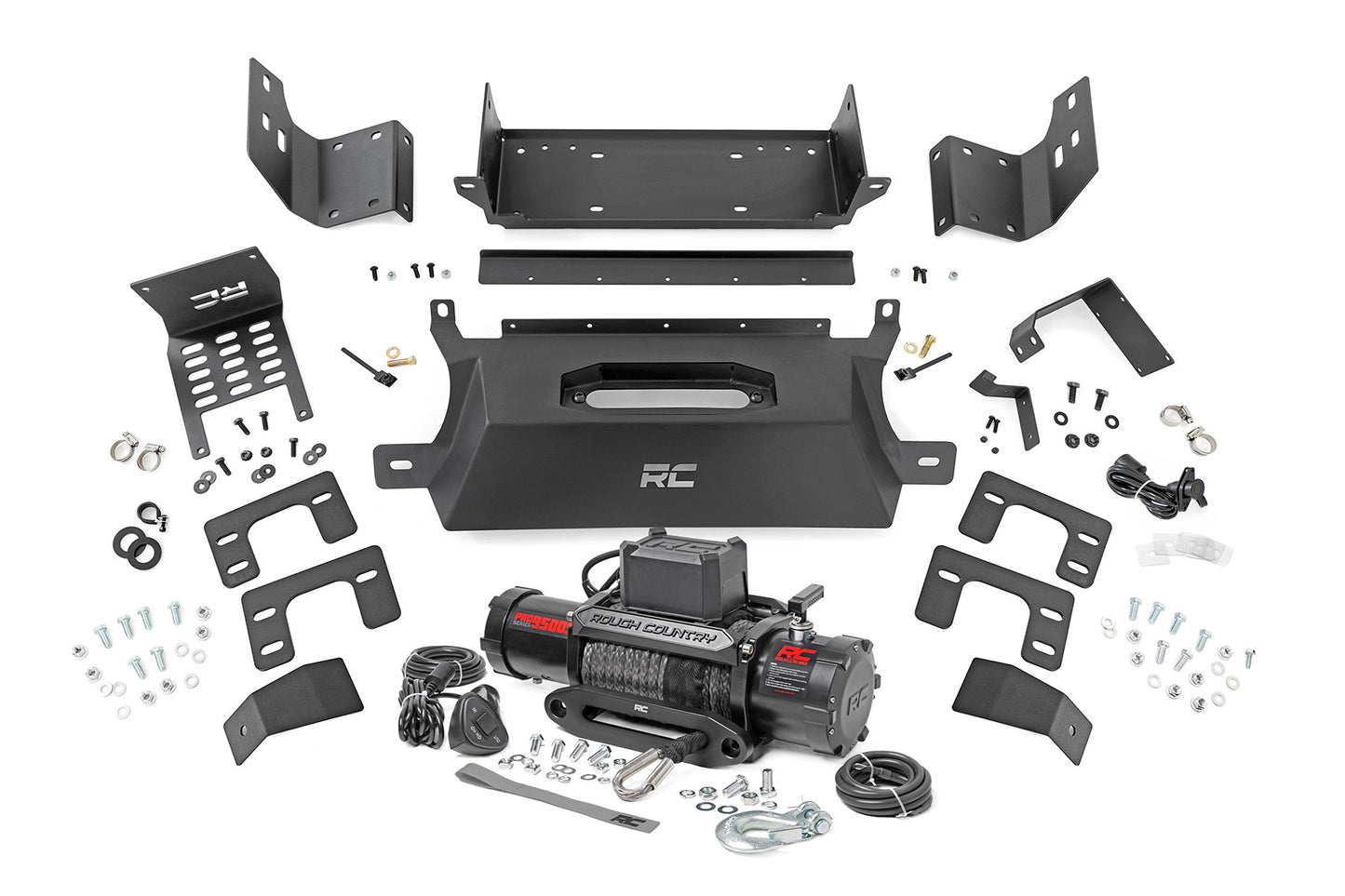 Hidden Winch Mount | 9500S | Ford Bronco 4WD (2021-2026)