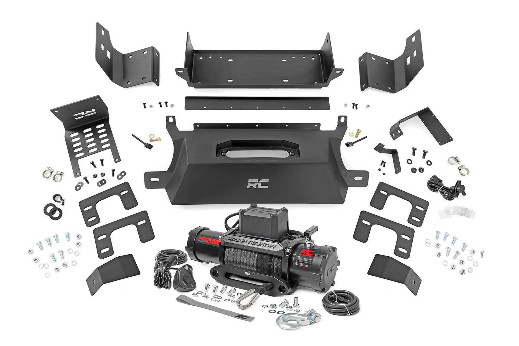 Hidden Winch Mount | 9500S | Ford Bronco 4WD (2021-2026)