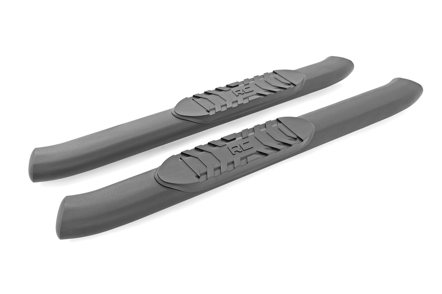 Oval Nerf Steps | 2-Door | Black | Ford Bronco (2 Door) 4WD (2021-2026)