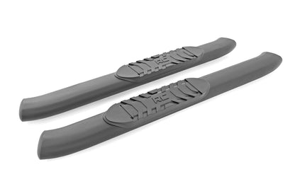 Oval Nerf Steps | 2-Door | Black | Ford Bronco (2 Door) 4WD (2021-2026)