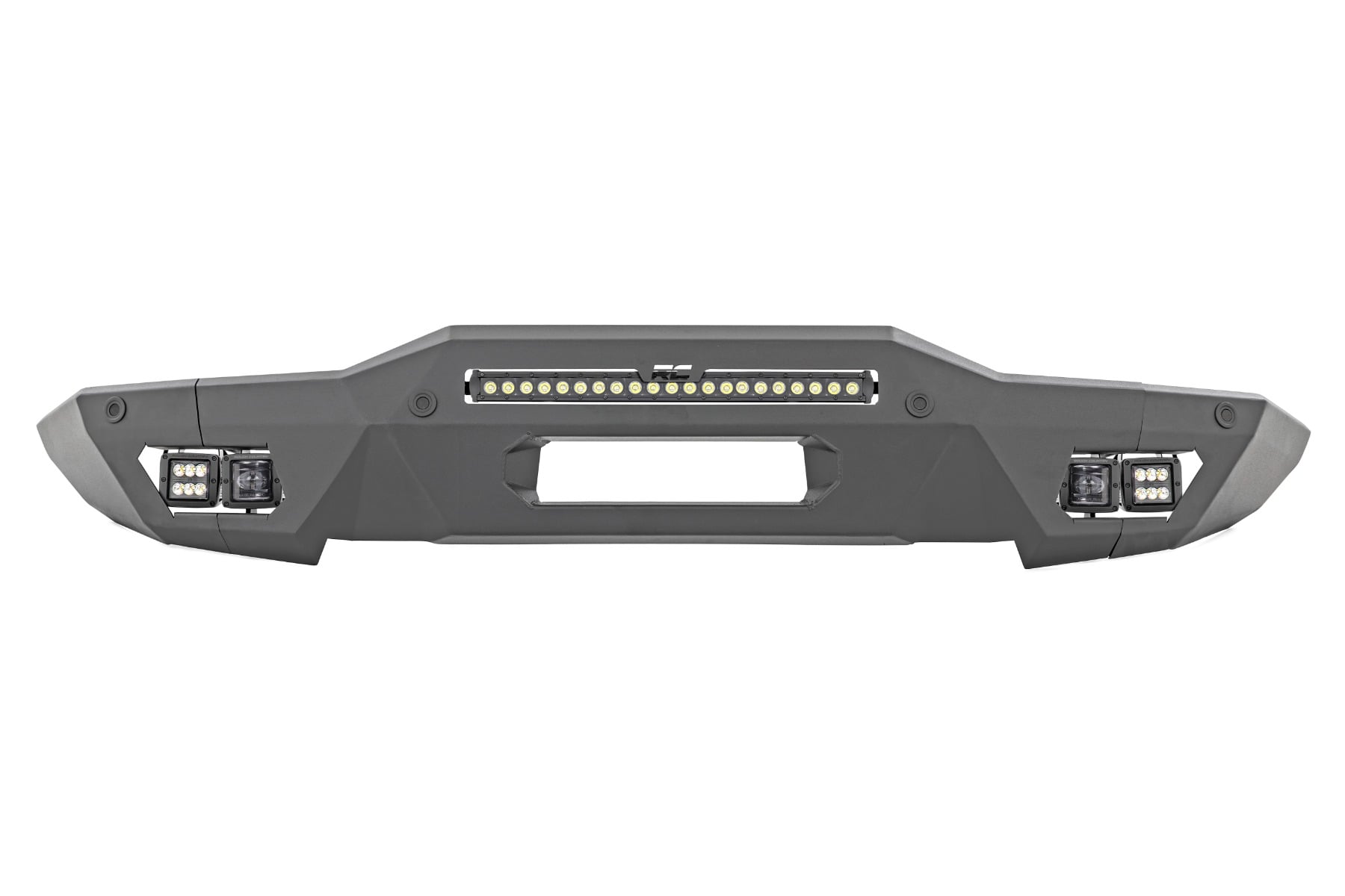 Front Bumper | Modular | Full Wings | Flood | Fog | Ford Bronco 4WD (21-26)
